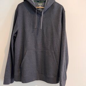 Tek Gear Ultra Soft Fleece Men’s Hoodie Gray Charcoal Cotton Pullover Kangaroo